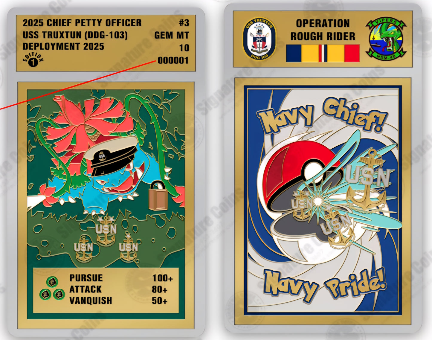3. Navy Challenge Coin (Coming Soon!)