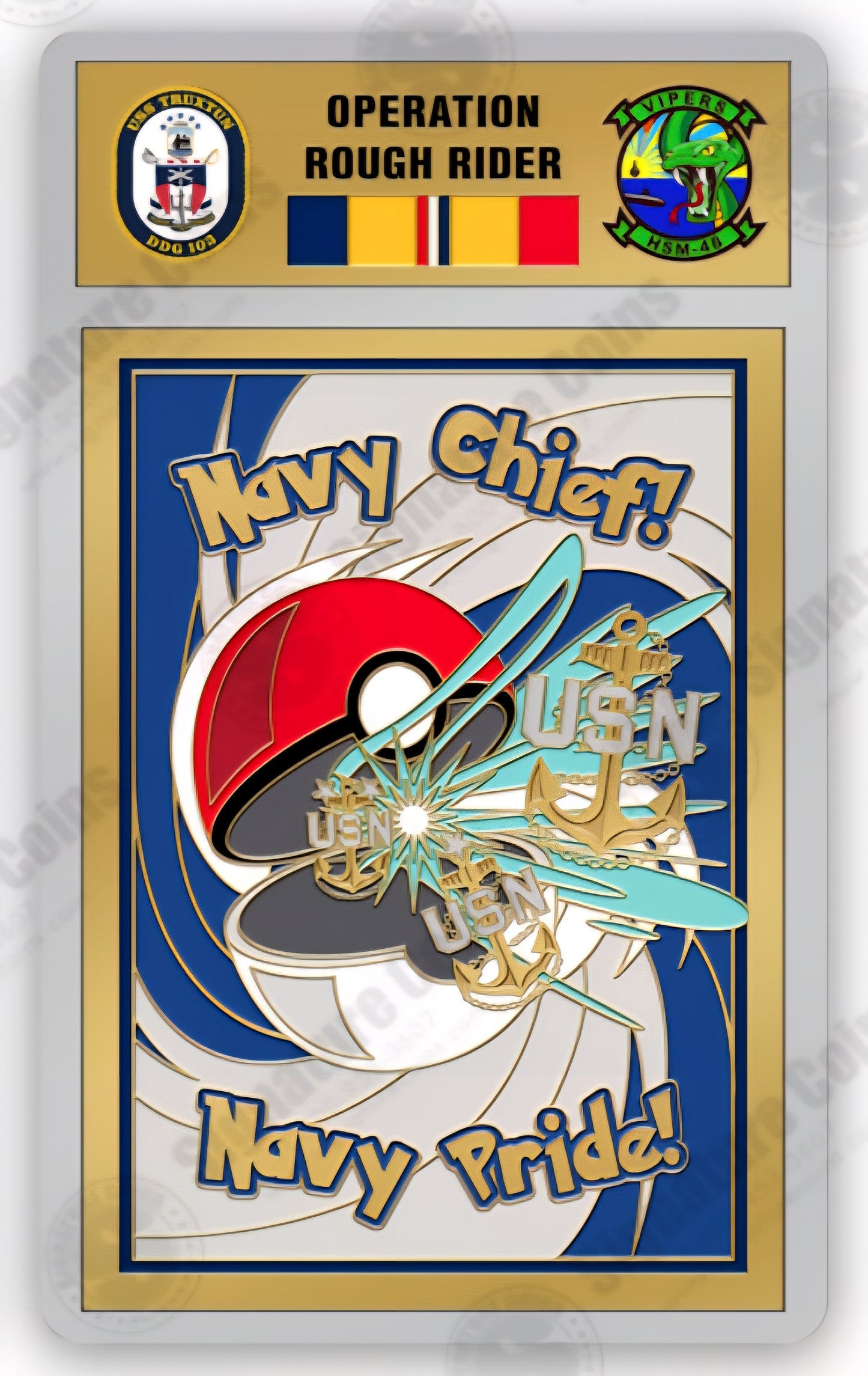 3. Navy Challenge Coin (Coming Soon!)